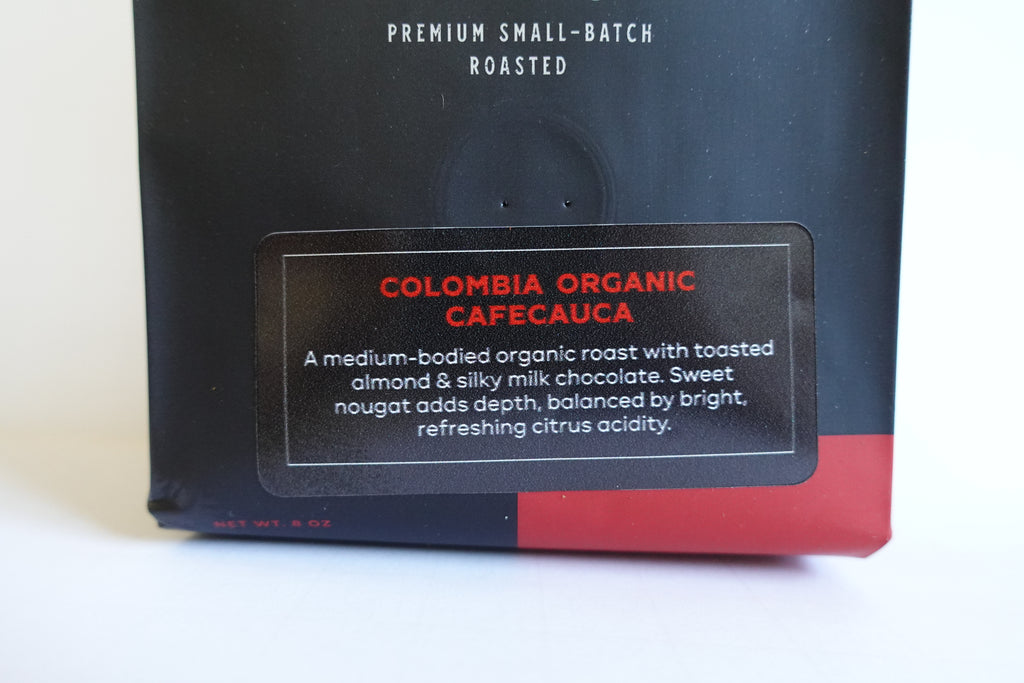 Colombia Organic Cafecauca 8oz
